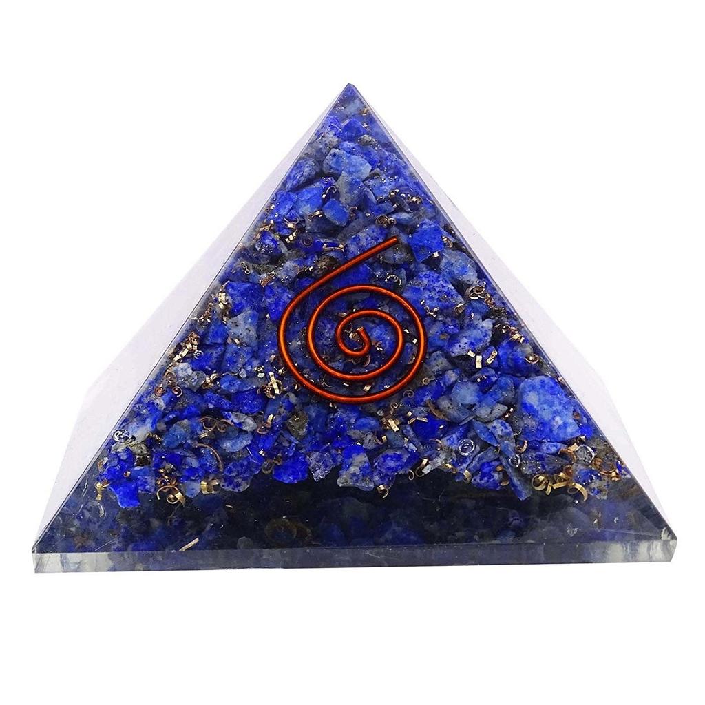 Harmonize Исцеляющий кристалл, аметист, оргоновая пирамида с медным символом чакры, защита от ЭМП, генератор энергии для медитации, йоги, подарки для