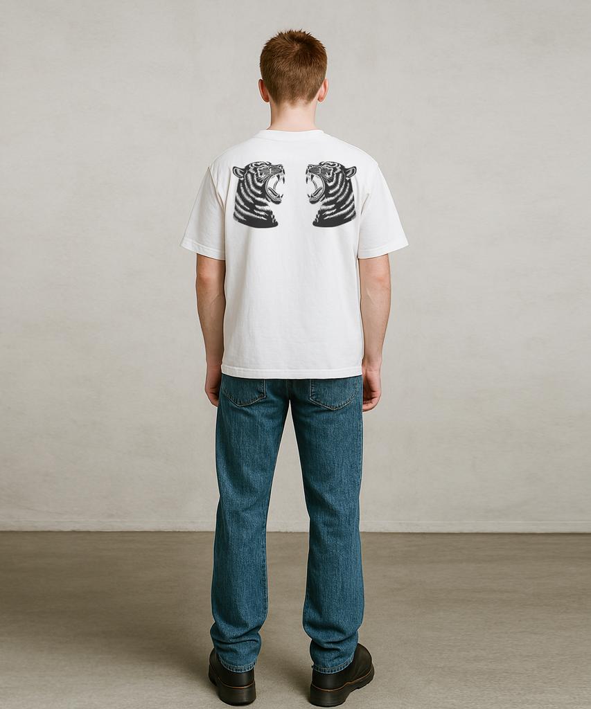 DRIFTOUT Double Pierce Tigers Short Sleeve T-Shirt (3 Colors)