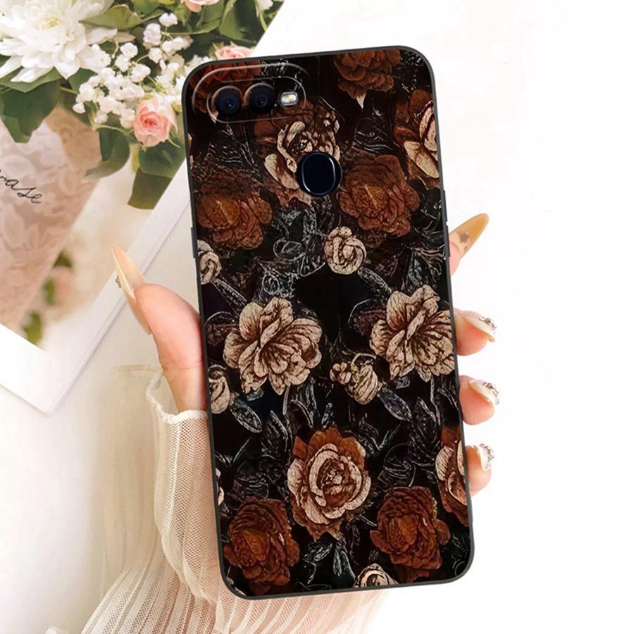 Чехол для OPPO F9 F 9 Pro CPH1825 Мягкий силиконовый чехол Милый цветок Вишня Чехол для телефона Для OppoF9 F 9Pro CPH1823 Coque Funda
