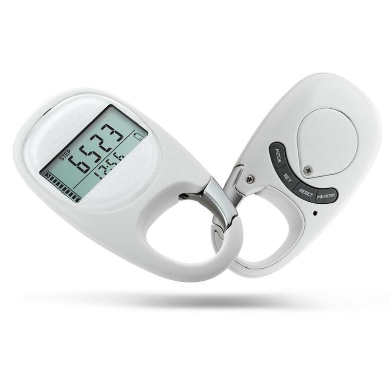 3D точный шагомер для ходьбы, фитнес-калорий, упражнения, шагомер, подсчет шагов, портативный цифровой бесшумный индукционный многофункциональный