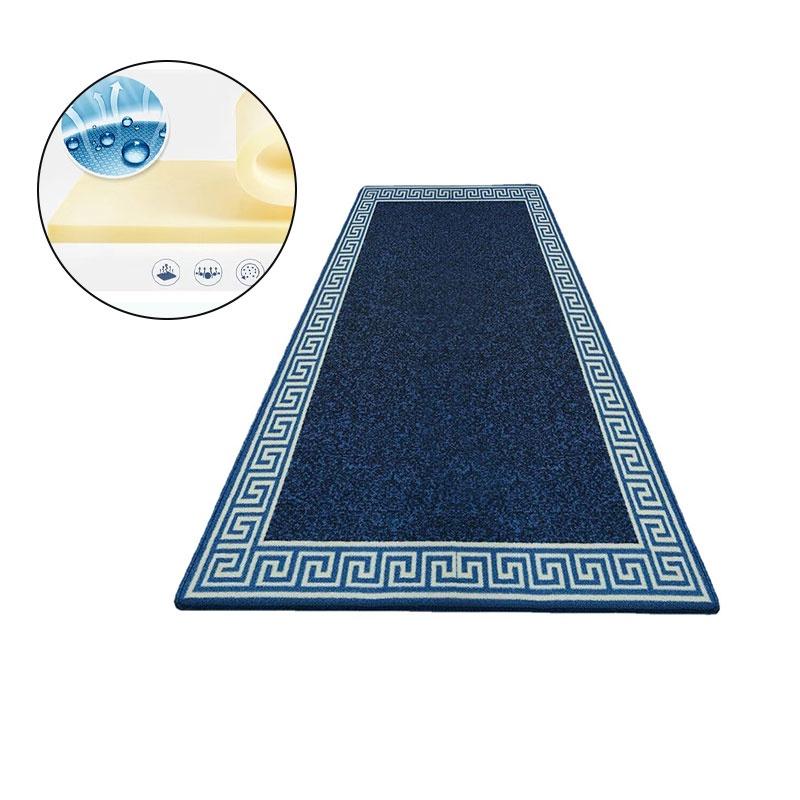 New Chinese-style Geometric Rug For Kitchen And Bedroom Anti-skid And Easy To Clean