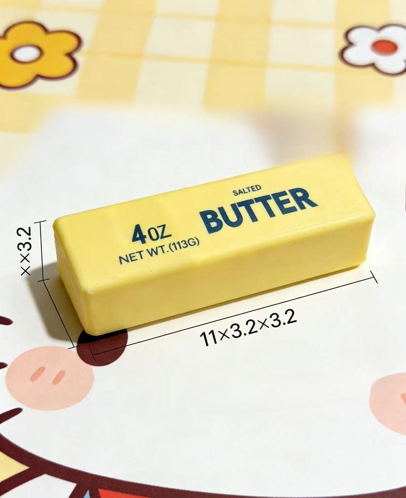 Strawberry Butter Stick Squishy Toy Butter Bar Brick Squishy Fidget Anti Stress Release Hand Relax Squeeze Toy Gift