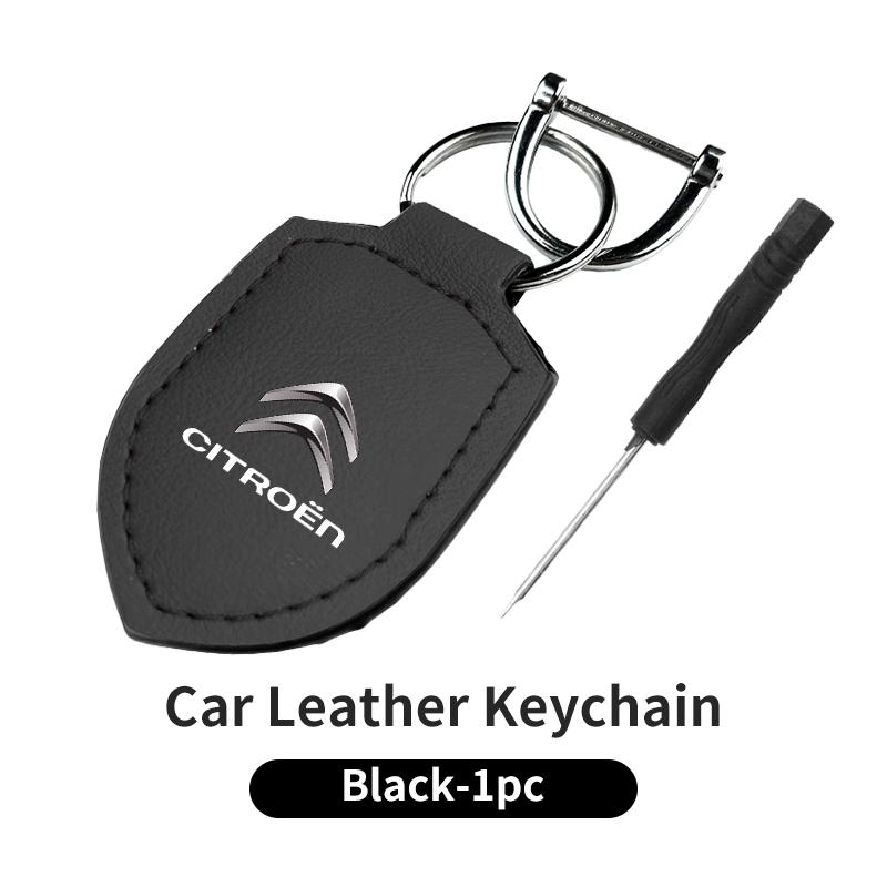 Shield Shape Car Keychain Metal Emblem Key Ring For Citroen C4 C3 C5 C1 C3 Berlingo Celysee Cactus Picasso Aircross Saxo Grand