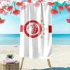 Пляжное полотенце с принтом Olympiacos CFP, большое, мягкое, быстросохнущее, для пляжа, кемпинга, плавания