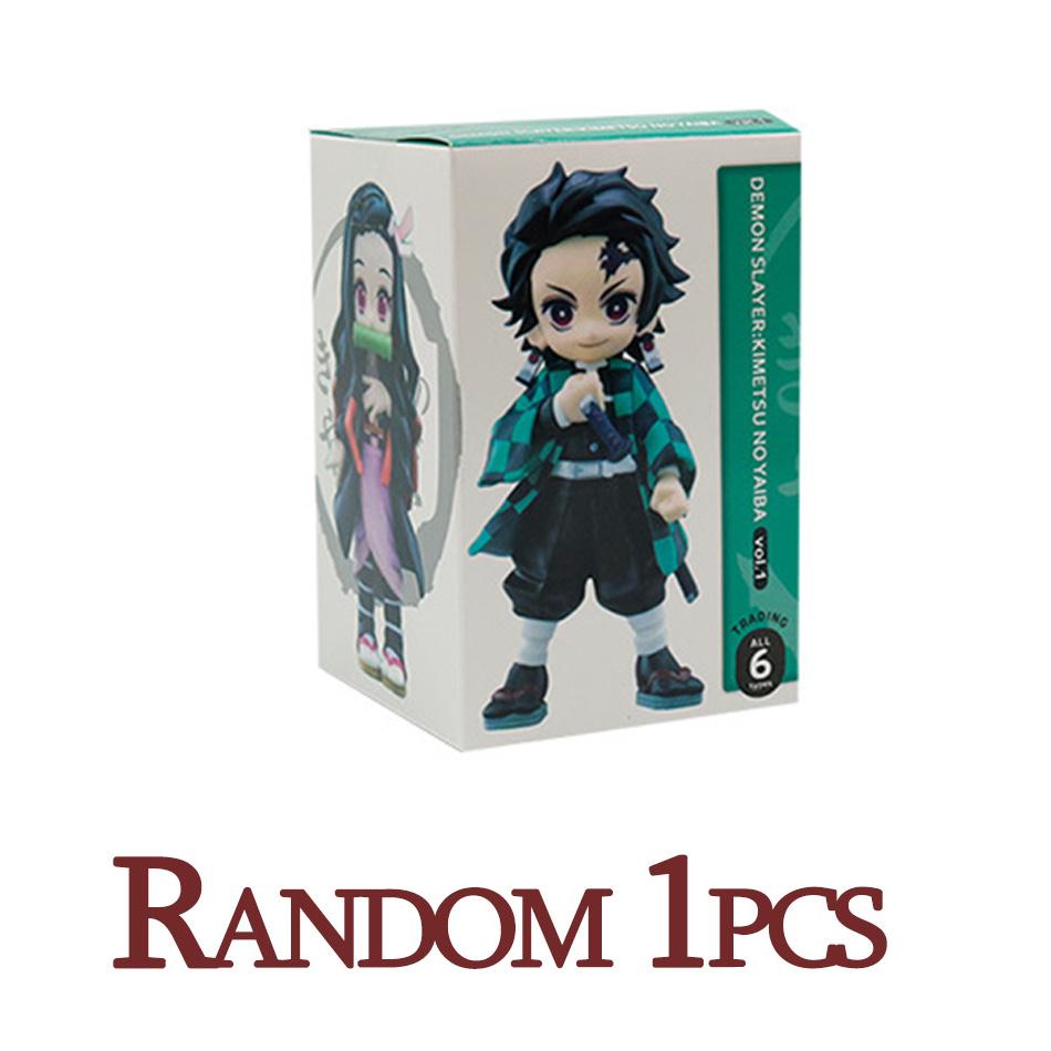 Горячий MINISO Оригинальный Bushiroad Palverse D emon Slayer: Клинок, рассекающий демонов Аниме Фигурка Сюрприз-бокс Том 1 Украшение Игрушка Подарок