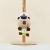 Delightful Short Plush Penguin Keychain Toy In Police And Firefighter Capybara Designs