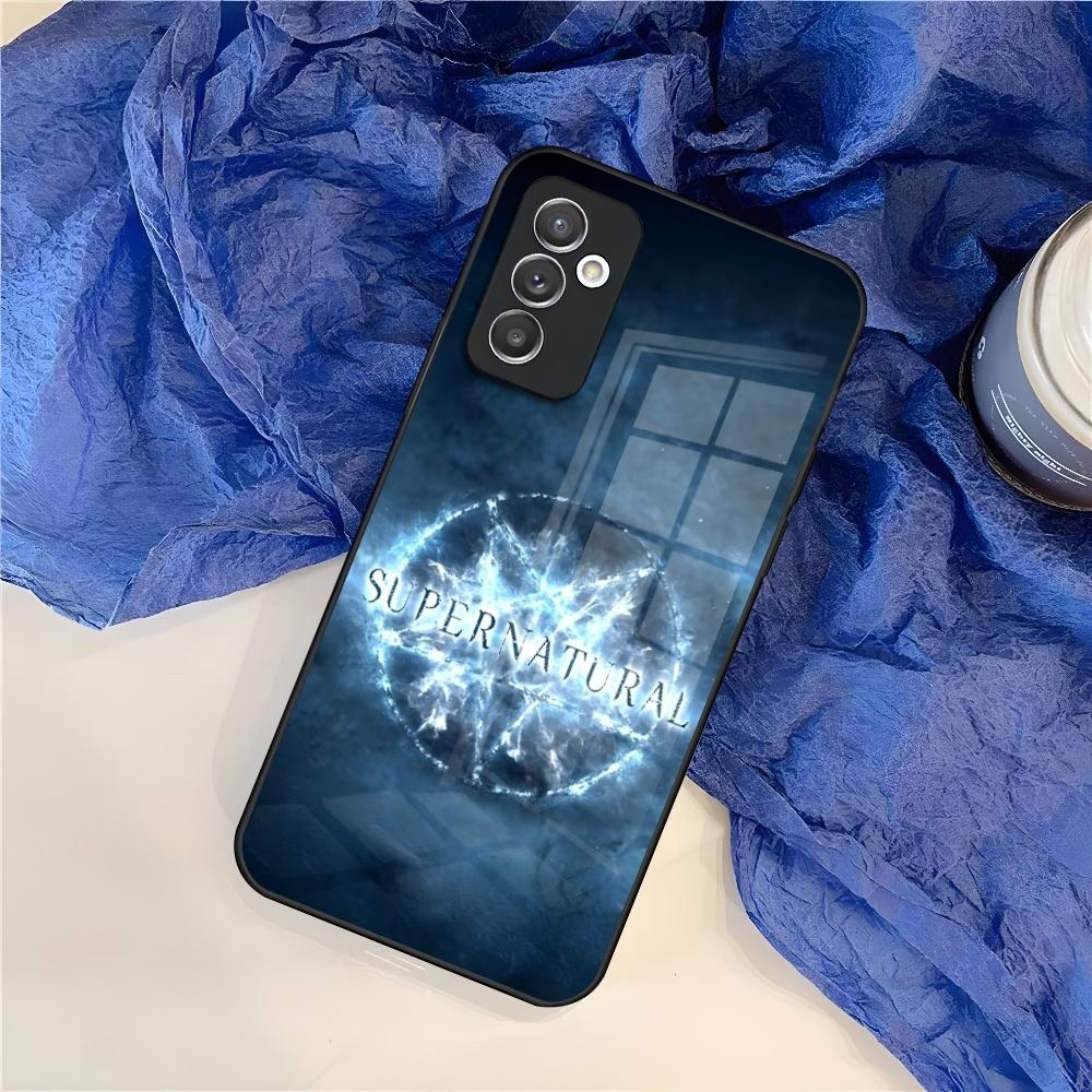 Чехол для телефона Сверхъестественное Дин для Samsung Galaxy S26 S25 S24 S30 S21 S23 S20 S22 Fe Pro Edge Ultra Plus Стеклянная крышка