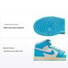 Air 1 Retro High OG GS UNC Reimagined Детские кроссовки Синий Темно-пудрово-синий Парусный FD1437-402