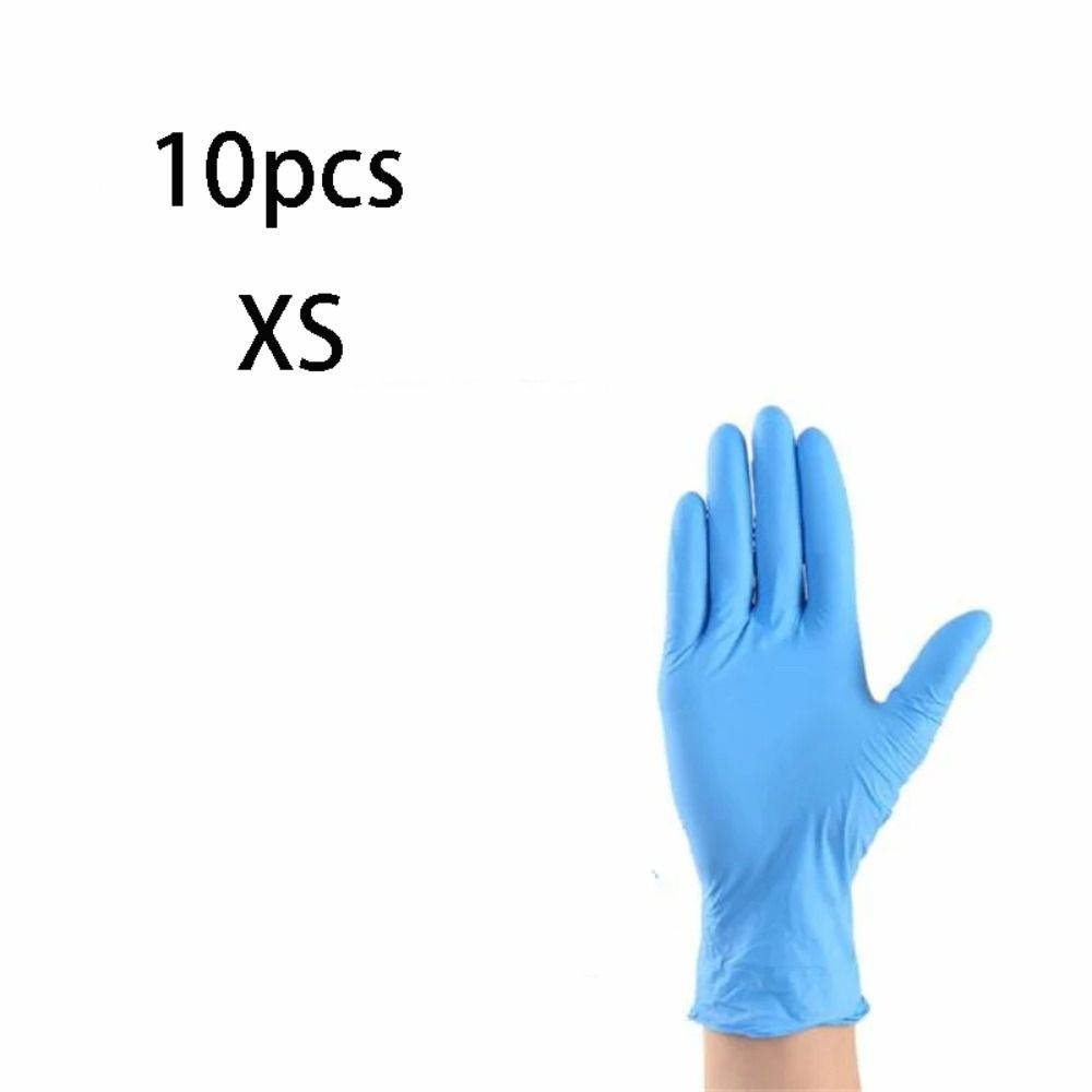 5 Pairs Latex Free Disposable Nitrile Gloves Multipurpose Cooking Gloves New Food Service Gloves