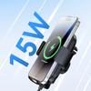 Wozinsky Wumid Phone Holder With 15W Inductive Charger For Car Dashboard - Black