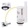 Раздельный сливной клапан для унитаза Клапан смыва для бачка унитаза Рычаг перелива 1/2-дюймовый Фитинги для бачка унитаза в ванной комнате