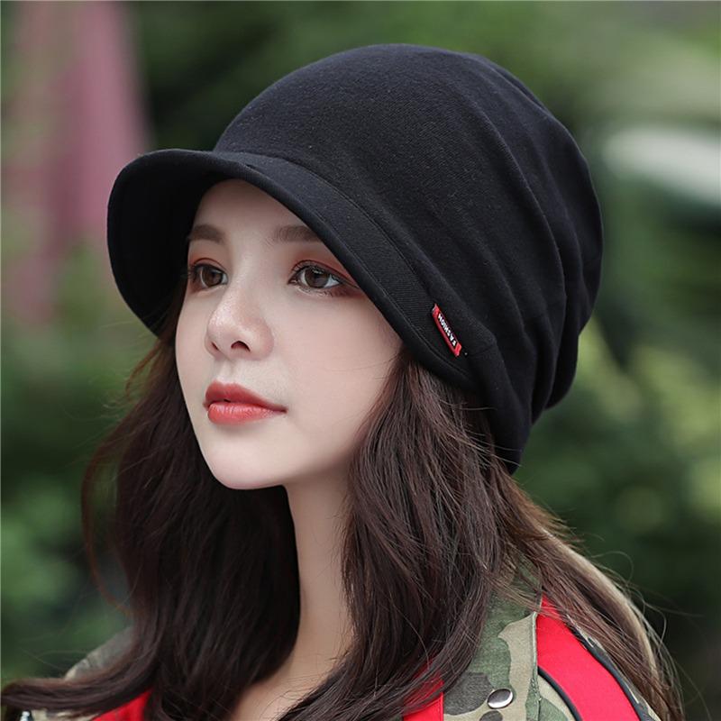 New Fashion Hat Women Solid Casual Plait India Hat Muslim Ruffle Cancer Chemo Hat Beanie Scarf Turban Head Wrap Cap