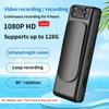 1080P High Definition Body Wearing Camera with Rotating Lens - Non-waterproof USB Rechargeable 450mAh Battery, Loop Recording, Infrared Night Vision