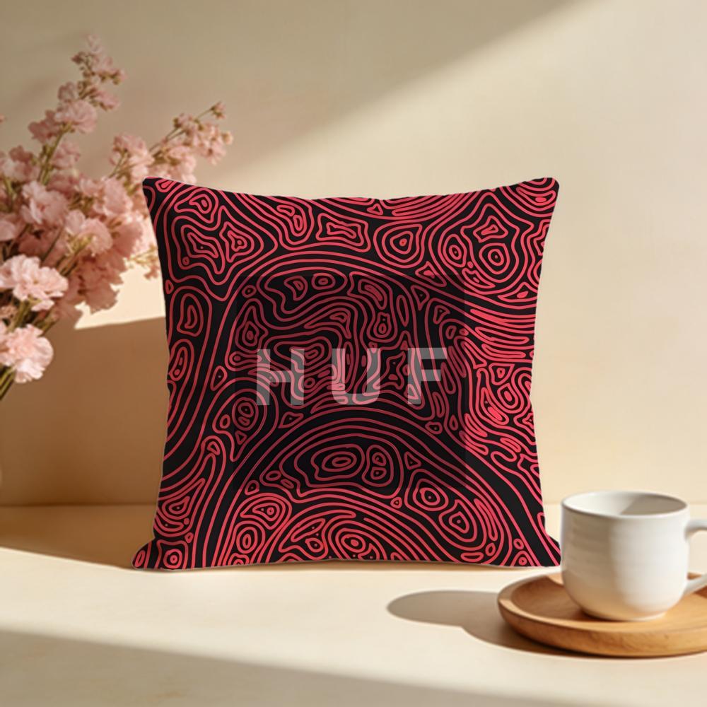 Stylish HHUFKFC Cushion Cover Stylish Washable Pillow Cover Ideal for Couch Bedroom Car Decoration