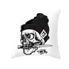 Sofa Bedroom Living Room Home Creative Skull Print Cushion Cover Fashion Decorative Pillow