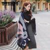 Double-sided Scarf Oversized Cashmere Shawl Dual-use Women's Winter All-match Thickened Air-conditioned Room Warm and Soft Wrap