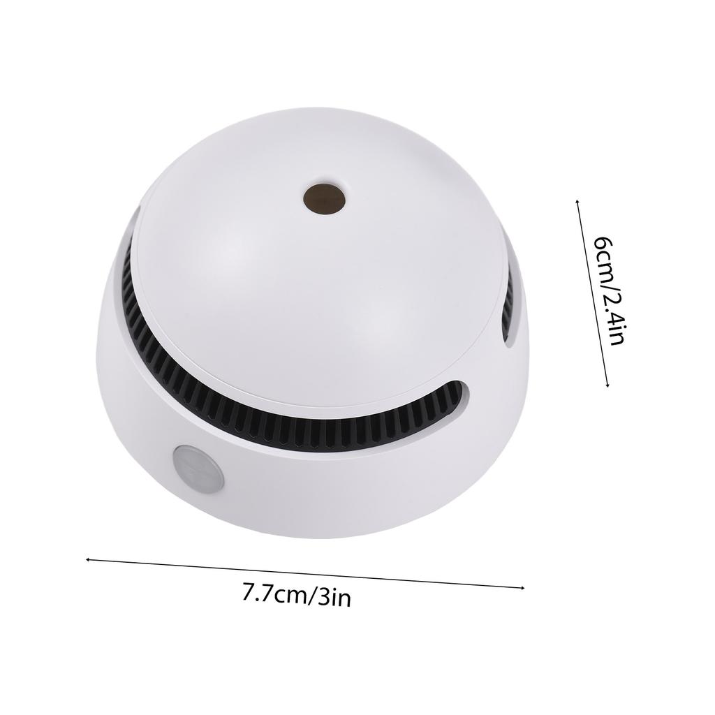 2.4G WiFi Smart Smoke Detector Sound Light Alarm Low Battery Warning Smoke Alarm Detector for Home Office Garage Hotel