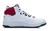Li Ning YOUNG Высокие Спортивные Повседневные Кроссовки Бело-Красные Унисекс YKCR228-3