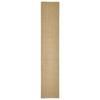 VidaXL Tapis Sisal naturel 66x350 cm 136303