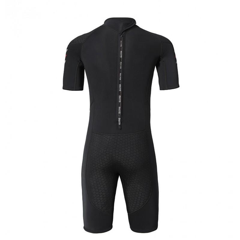 3mm Neoprene Shorty Wetsuit Men Women Warm Quick-Dry UV Jellyfish Protection Snorkeling Surfing Swimming
