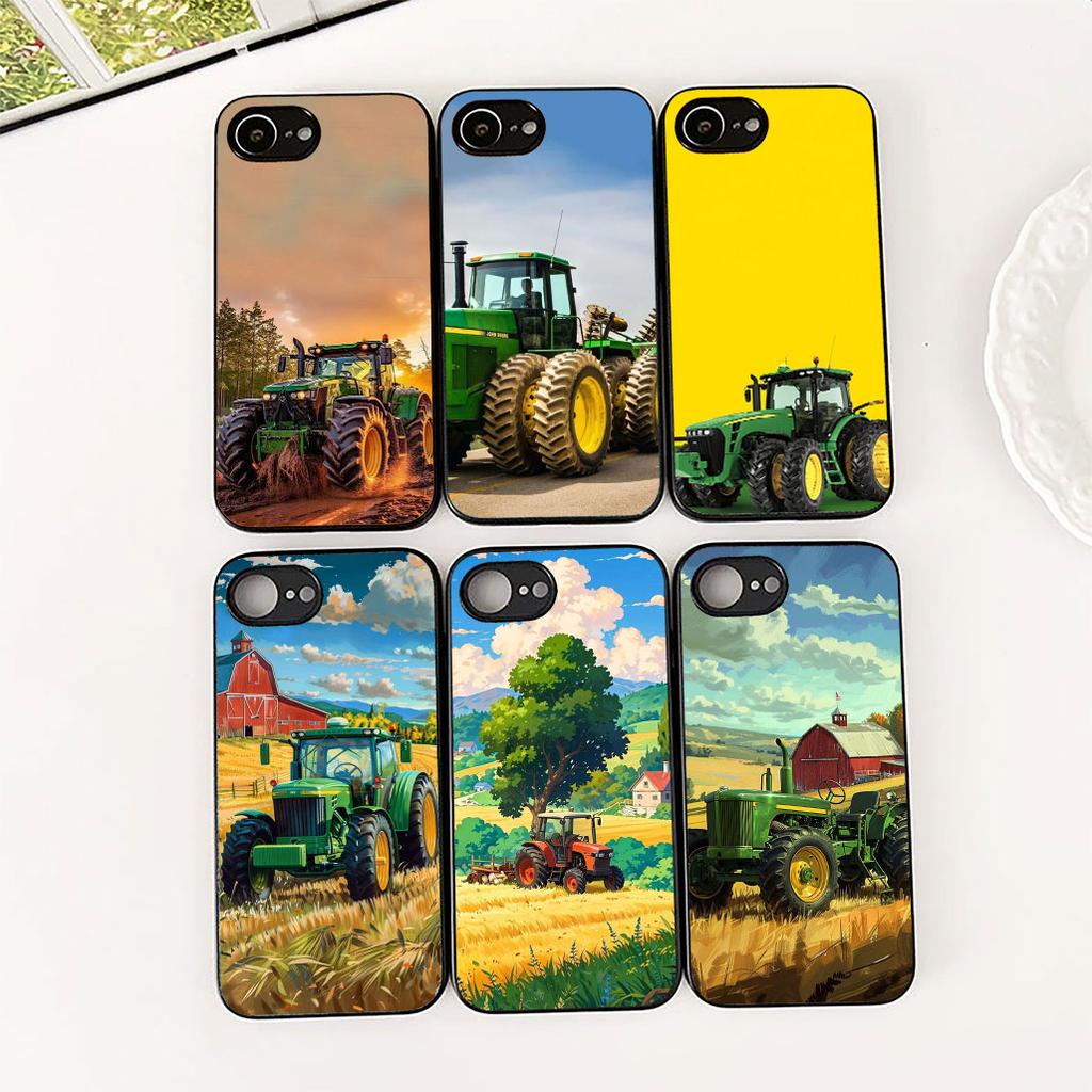 Farm Vehicle Tractor Silicone Cover for OPPO A80 A40 A18 A16 A17 A15 A38 A78 A79 A54 A57 A58 A60 4G 5G Coque Phone Case