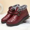 Winter Cotton Shoes Thick Warm Grandma Shoes Non-Slip Soft Bottom Snow Boots for the Elderly Women