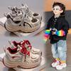 Girls Shoes 2025 Spring New Children's Versatile Non-slip Sneakers Breathable Student Boys Running Dad Shoes