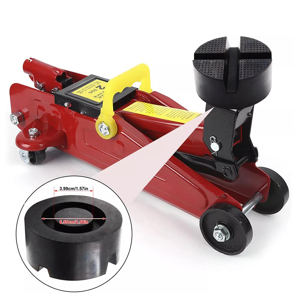 Universal Car Lift Jack Stand Rubber Pads Floor Slotted Car Jack Rubber Pad High Quality Anti Slip Car Lifting Rubber Pad