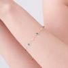 ELLE Jewelry Green Bead Point Bracelet ELBRBB101