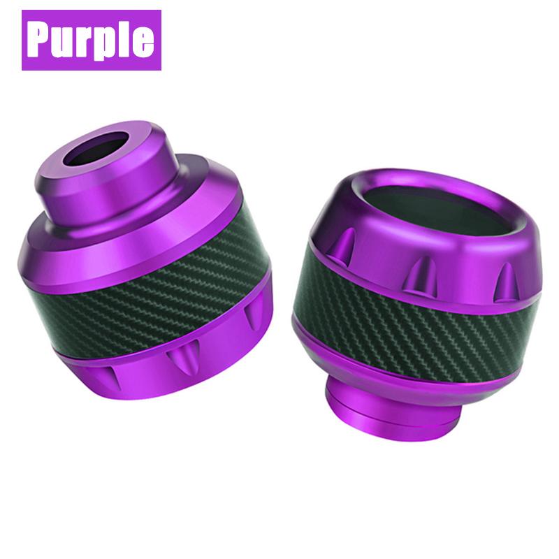 2 ШТ Универсальный Слайдер Рамы Для Мотоцикла Передние Чашки Мотоциклы Защита от Падения Взрывозащищенный Карбоновый Мотоцикл Скутер