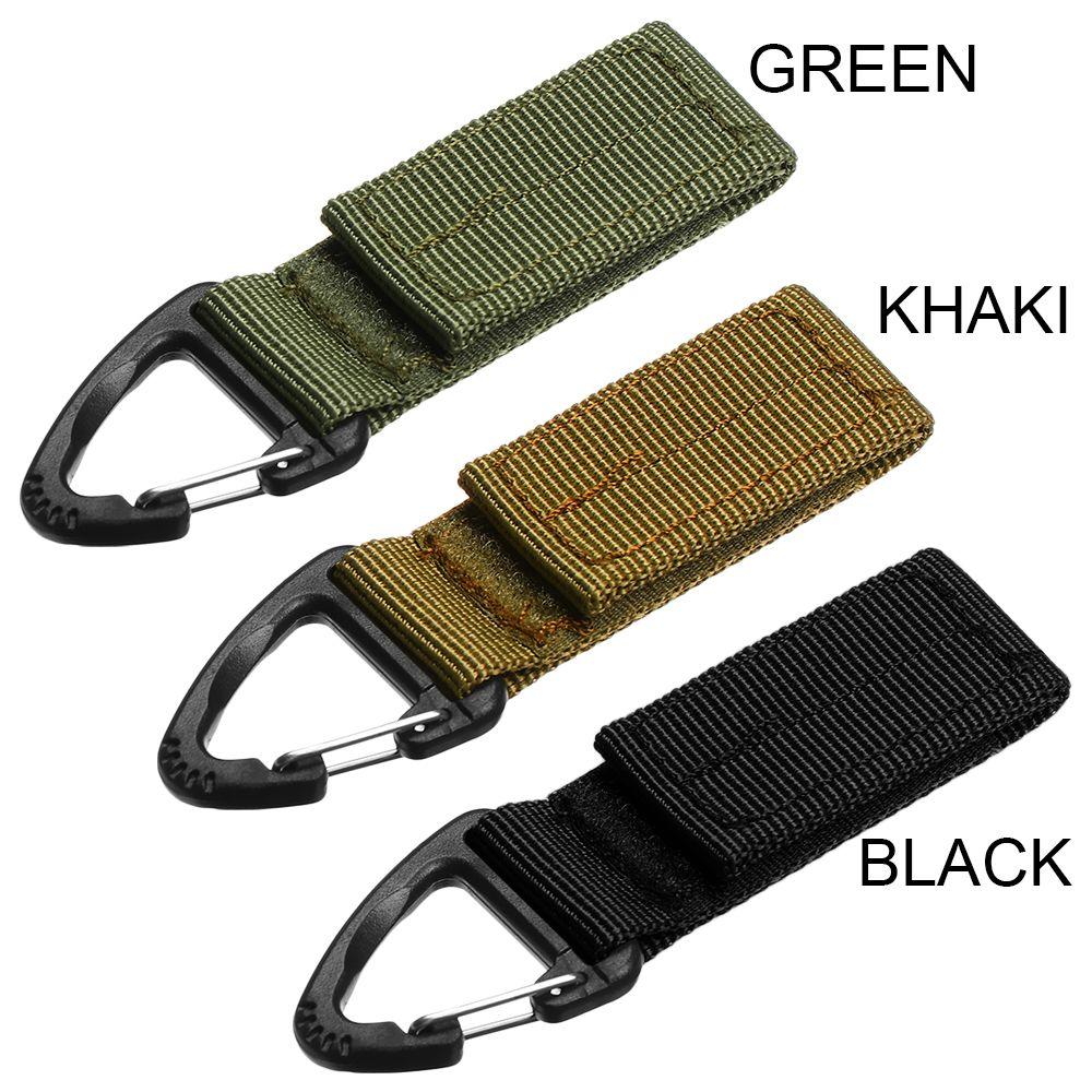 Durable Clip Supplies EDC Equipment Belt Clips Keychain Hang Buckle Strap Carabiners
