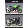 Welly 1/12 Scale 2021 Kawasaki Ninja ZX-10R Alloy Motorcycle Model Simulation Diecast Metal Scale Motorcycle Model Childrens Toy Gifts