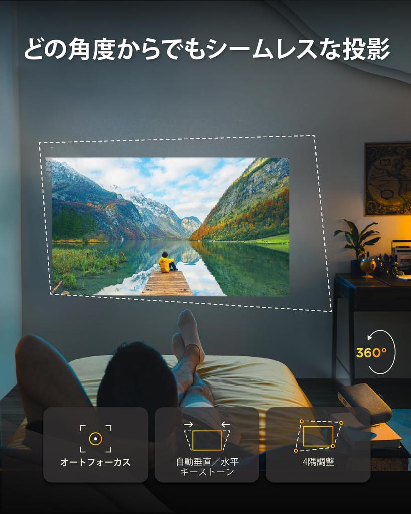 ViewSonic M1 Max Mobile Projector with Google Full HD Ceiling 500 LED Battery Harman Kardon Automatic Keystone and Home [Equipped TV, Netflix, 1080p,