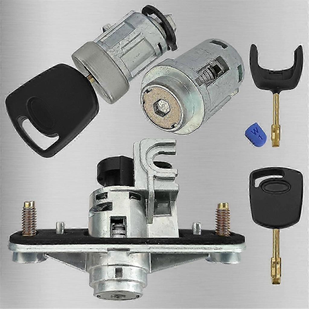 Car Lock Set Ignition Switch Door Lock Trunk Lock LK1S71F22050AA for Mondeo 2001-2007