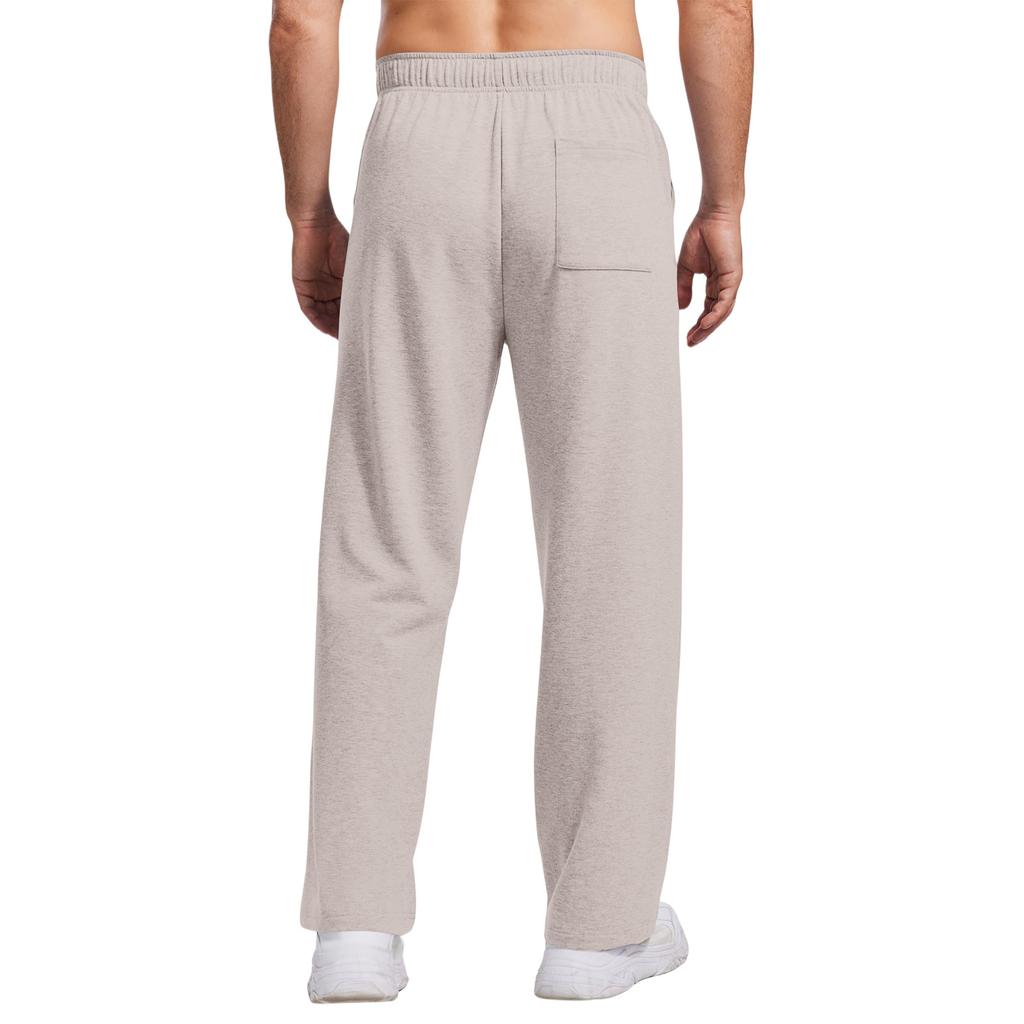 Men's Relaxed-Fit Casual Sweatpants With Stretch Waistband And Drawstring Yoga Pants