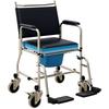 3 In 1 Commode Wheelchair Black
