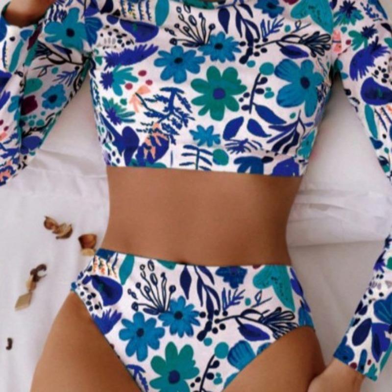 Women S Split Swimsuit Sleeveless Sun Protection Bikini Sexy Swimwear