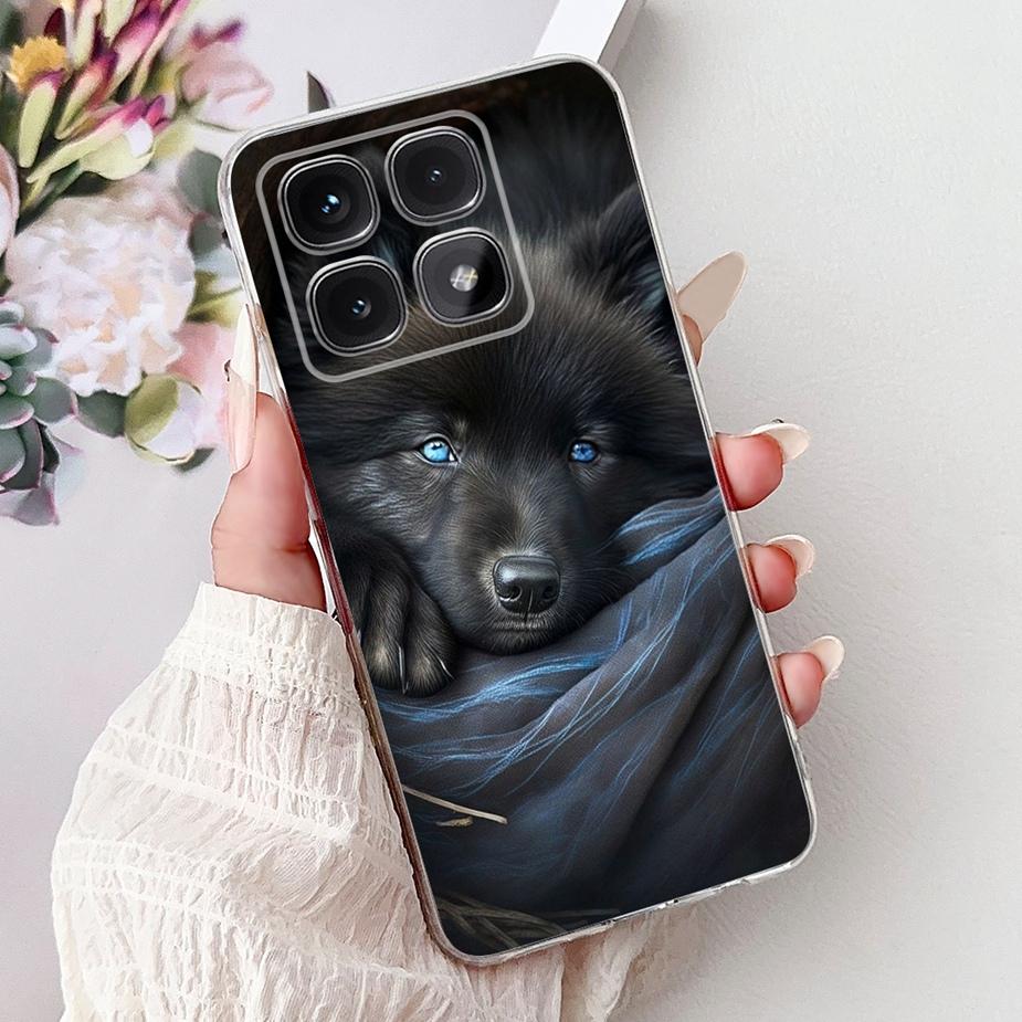 Чехол для Xiaomi 14T Pro 2025 Новый Роскошный Расписной Чехол Прозрачный Силиконовый Чехол для Телефона Для Xiaomi Mi 14T Pro Mi14T 5G Мягкие Fundas Coque