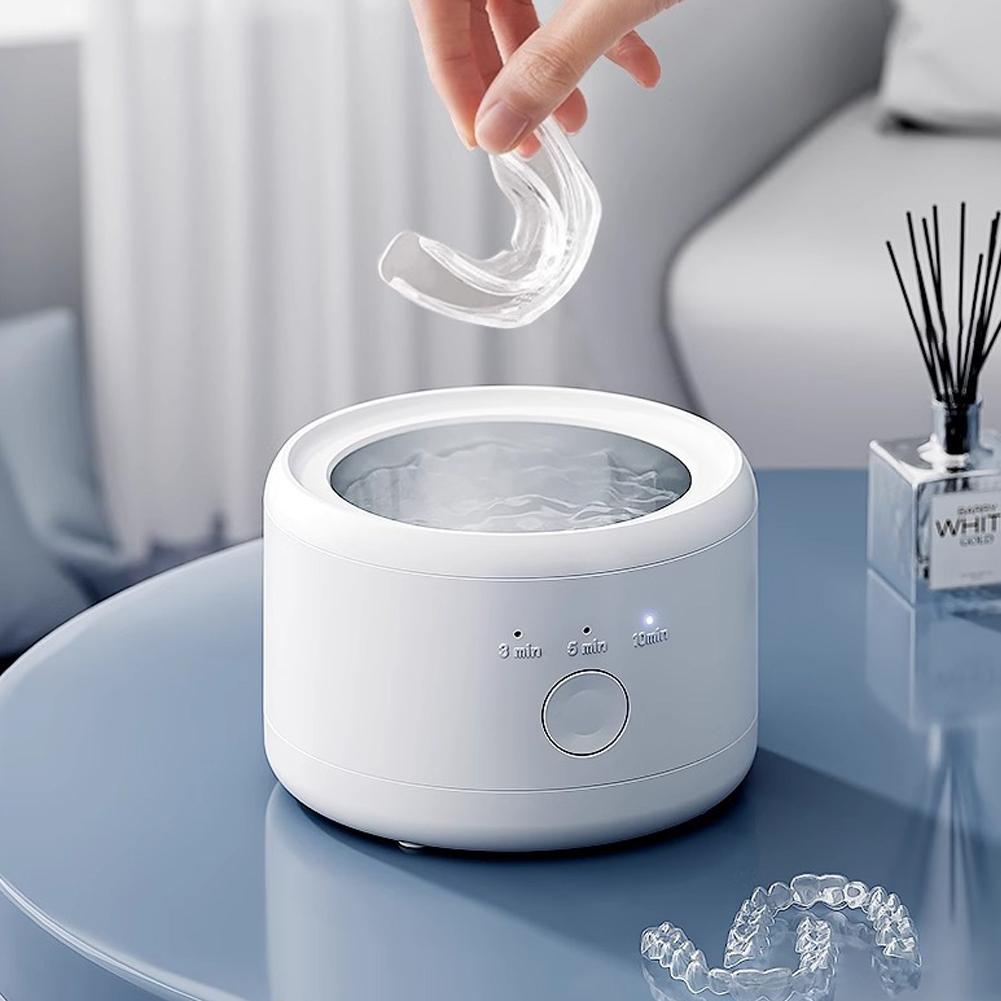 Ультразвуковой высокочастотный вибрационный очиститель Управление одной кнопкой Автоматическое очищающее устройство 3 скорости Таймер для дома, офиса, путешествий