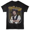 Футболка Waylon Jennings для взрослых, скрещенные руки, певец кантри-музыки, черная, хлопок