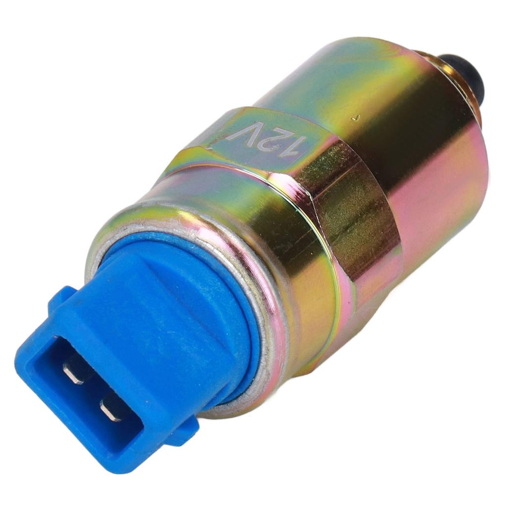 12V Fuel Shutdown Shutoff Solenoid 716‑30255 Replacement for JCB 3CX 4CX Backhoe Loader