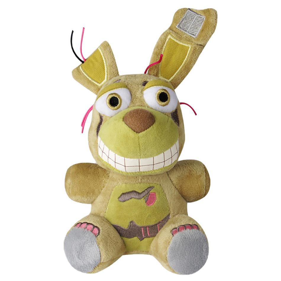 18 см Аниме Каваи Fn af Плюшевая игрушка Мультяшный Фредди Плюшевая кукла Медведь Кролик Животное Плюшевые игрушки Fazbear Рождественские подарки