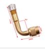 Car American-style Mouth Extension Rod with Bracket, Tire Extension Valve, Inflating Nozzle, Inflating Hose, Air Pump Connector