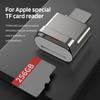 Устройство чтения карт TF Высокоскоростная передача данных Адаптер OTG для IPhone Dash Cam Устройство чтения карт памяти для видео Резервное копирование фотографий Простое управление файлами