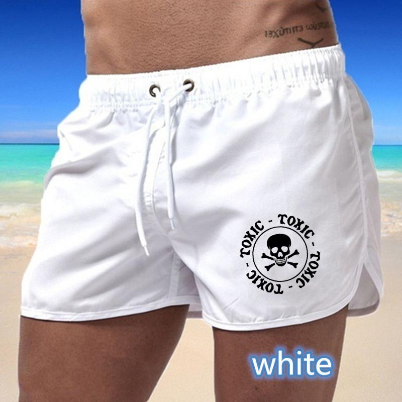 BBK-46 2025 Summer Men's Quick-Drying Swim Trunks Sports Pants Swimwear Beach Shorts Jogging Shorts