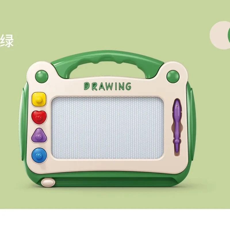 Детская магнитная доска для рисования, детская цветная доска для граффити, игрушки для рисования, семейная интерактивная игрушка для раннего развития