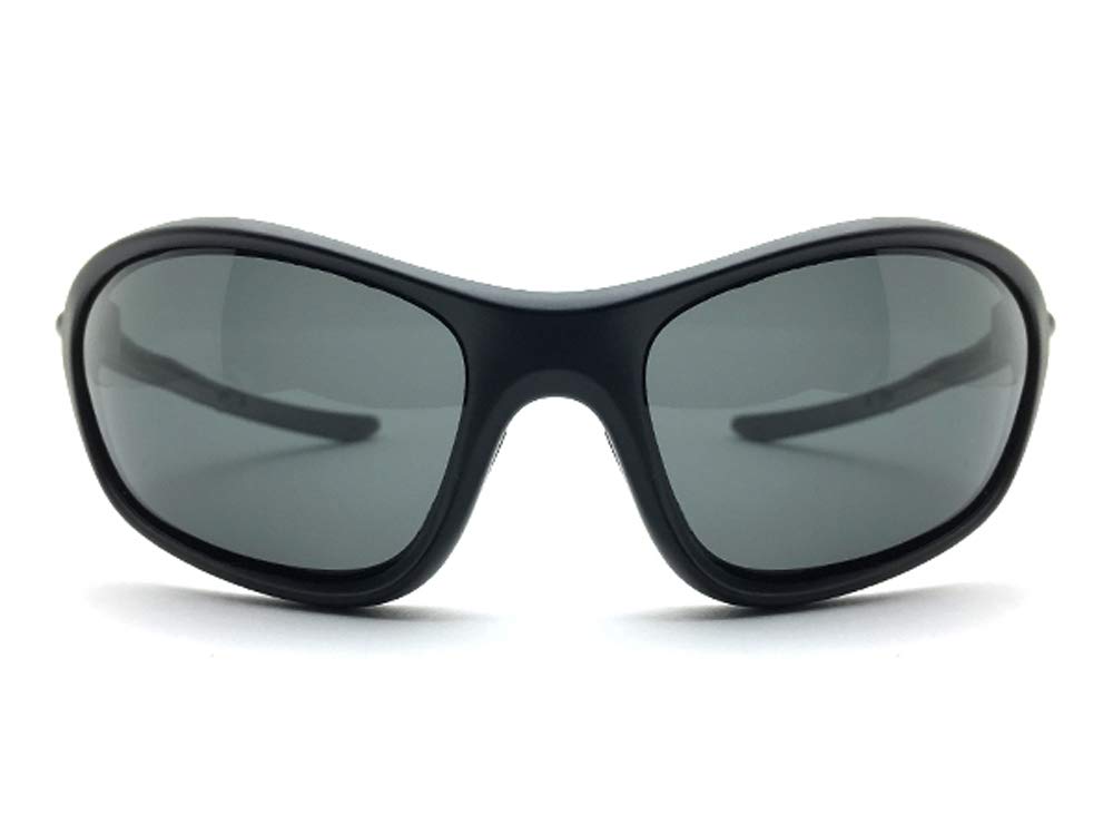 ПОЛЯРИЗОВАННЫЕ СПОРТИВНЫЕ СОЛНЦЕЗАЩИТНЫЕ ОЧКИ С РЕЗИНОВЫМИ ДУЖКАМИ МАТОВЫЕ ЧЕРНЫЕ ПОЛЯРИЗОВАННЫЕ ДЫМЧАТЫЕ [DESIGN EYEWEAR] (Поляризованные солнцезащитные очки) ×