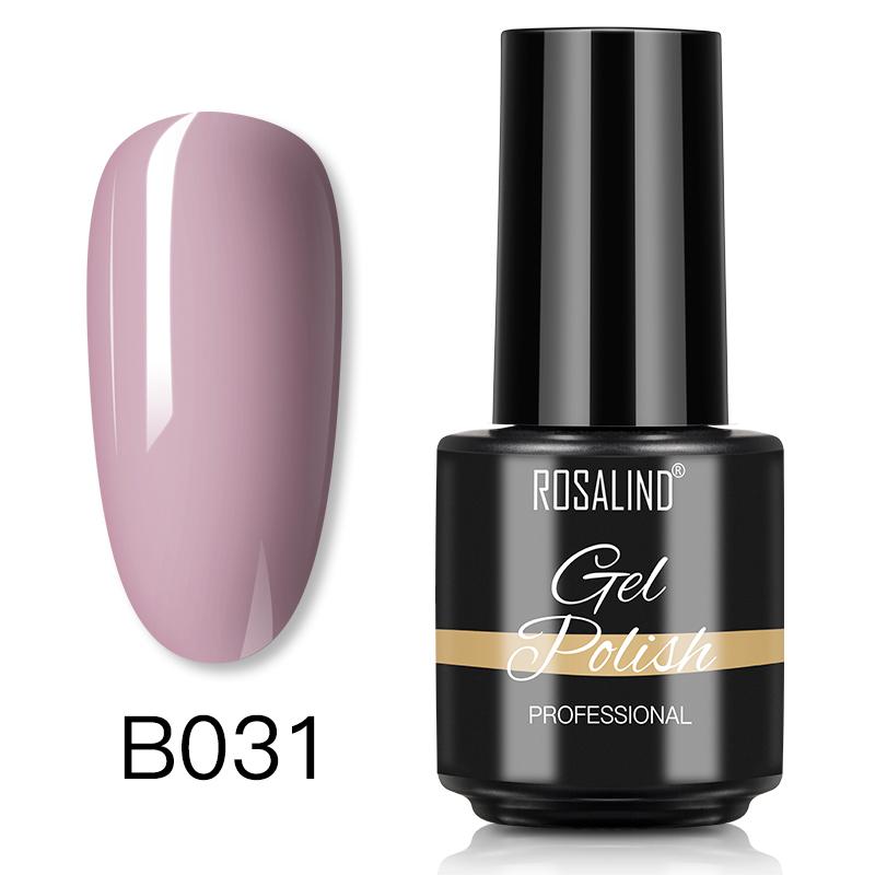 ROSALIND MINI гель-лак для ногтей цветной гибридный гель-лак для маникюра замачиваемая база верхнее покрытие УФ/светодиодная лампа для дизайна ногтей