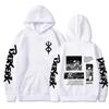 Anime Berserk Rage Anime Street Sweater, Street Tide Cotton Hooded Sweater