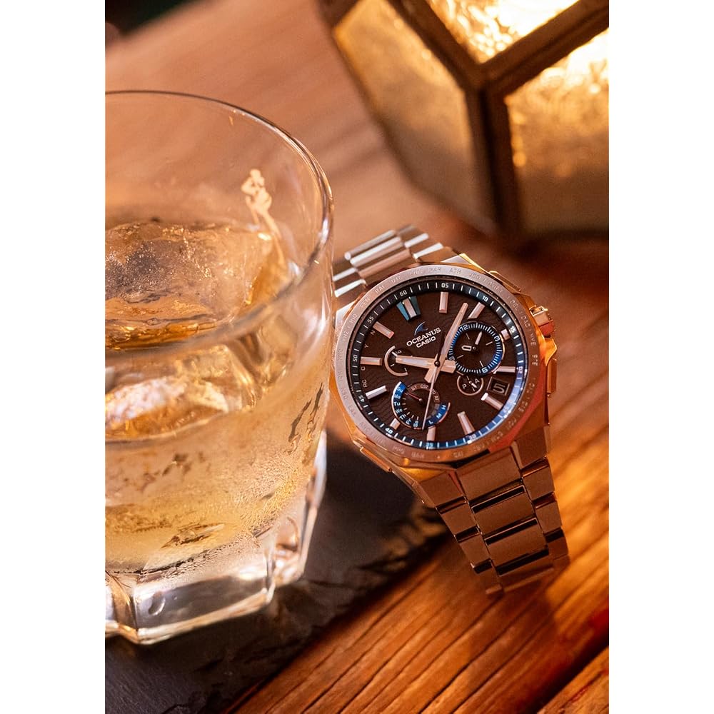 Casio Oceanus Classic Line Bluetooth Солнечные часы OCW-T6000-1AJF Мужские Серебристый Сапфировое стекло
